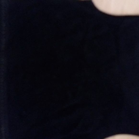 NWT Snowflakes Black Winter Holiday Zip Up Vest - Picture 4 of 6